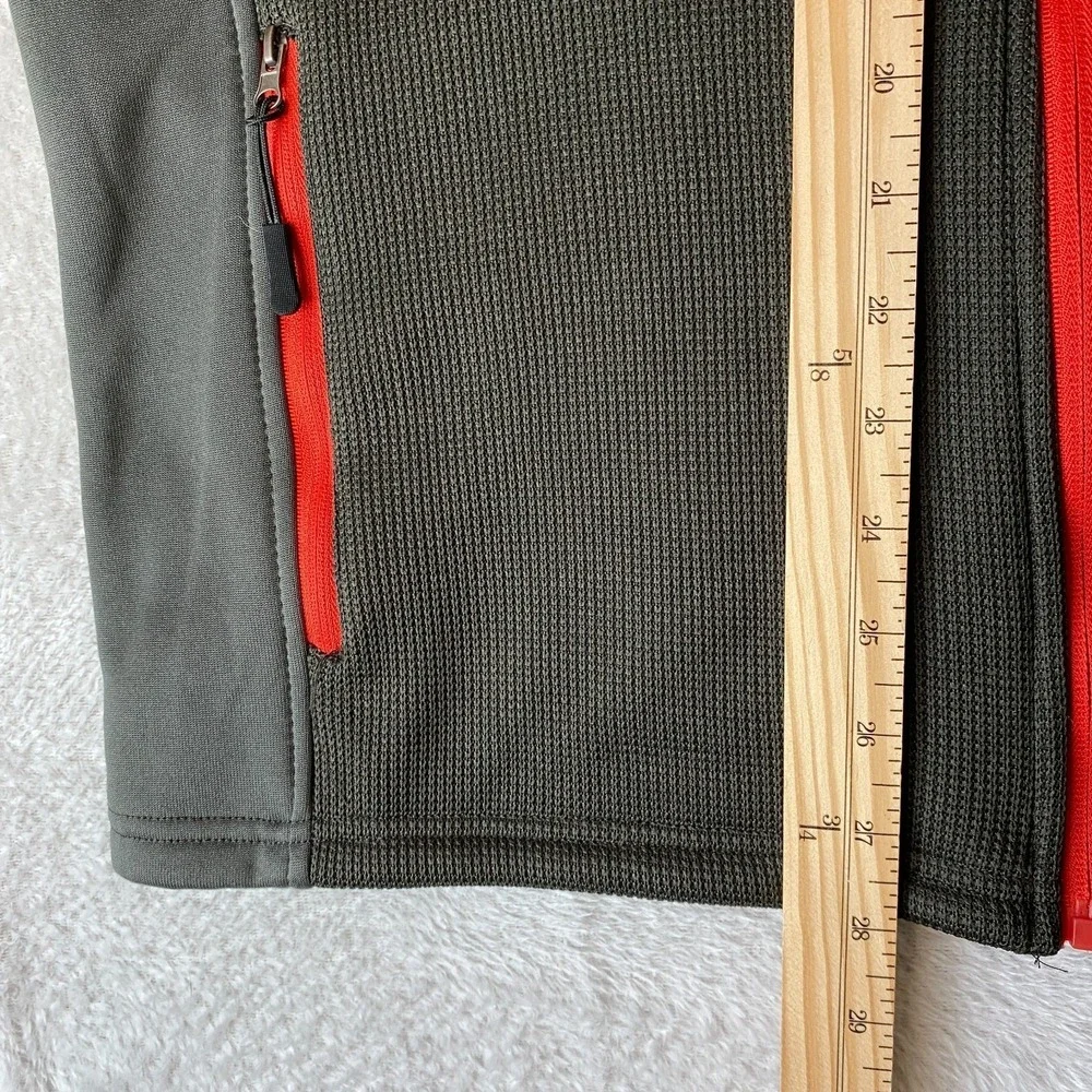 NFL Cleveland Browns Mixed Media Knit Jacket Men Size M Brown Fleece Lined NWT